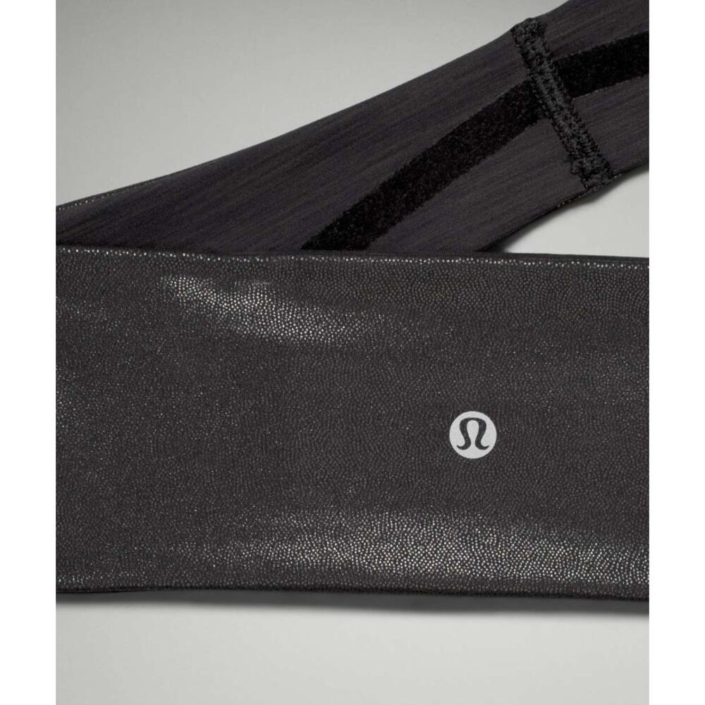 407 - NWT LULULEMON Womens Wunder Train Headband *Foil Radiate Print
